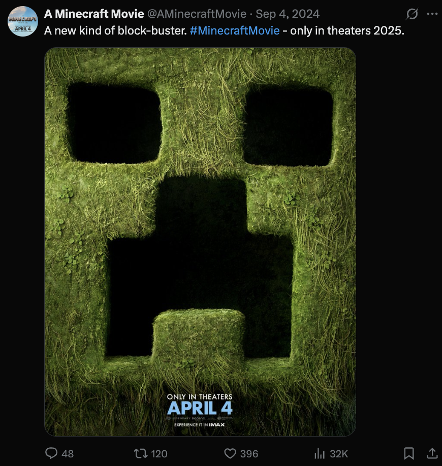 Фото: Як просувають «Minecraft: Фільм» — маркетинг, колаборації, ініціативи та ідеї для контенту